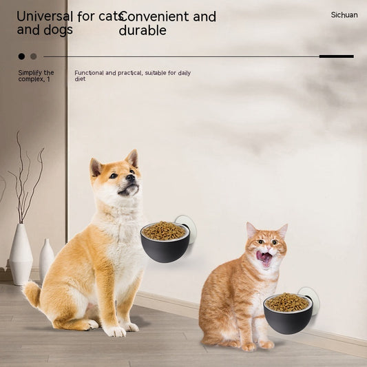 Magnetic Pet Bowl Cat Feeder Dog Food bowl (Pet Products)