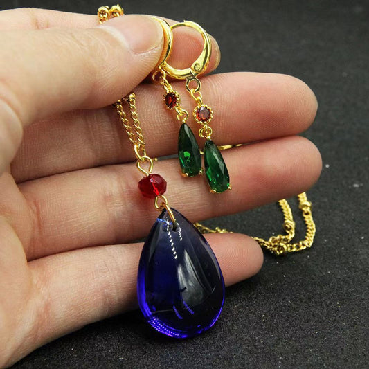 Cos Props Color Preservation Necklace Ring Tide