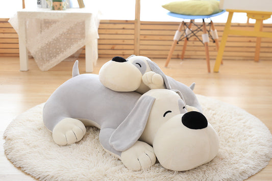 Cute cartoon dog plush doll