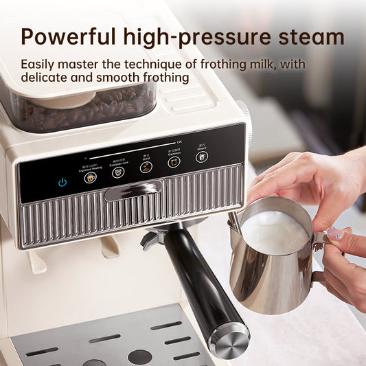 Italian-style Grinder Integrated Coffee Machine (Portable)