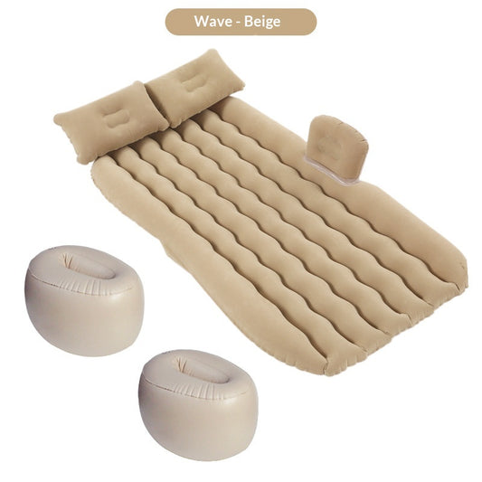 Outdoor, Car, PVC-Flocked Inflatable Bed (Portable)