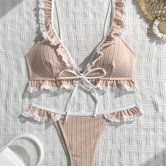 Sexy Swimsuit For Ladies Two-Piece Bikini