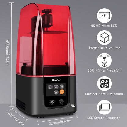 Smart Mars Light Curing 3d Printer (6.6 In)