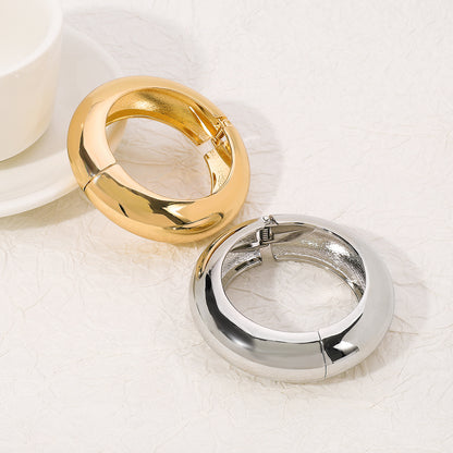 Glossy Simple Ring Bracelet Exaggerated For Ladies