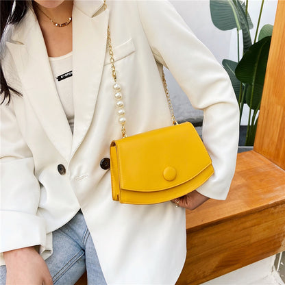 Popular Ladies Simple Chain Shoulder Purse Bag