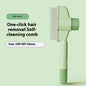 Pet Comb With Release Button Flea  - Easy To Use And Durable Grooming Tool Pet Products