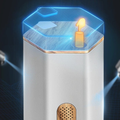 Odor removal vehicle air purifier