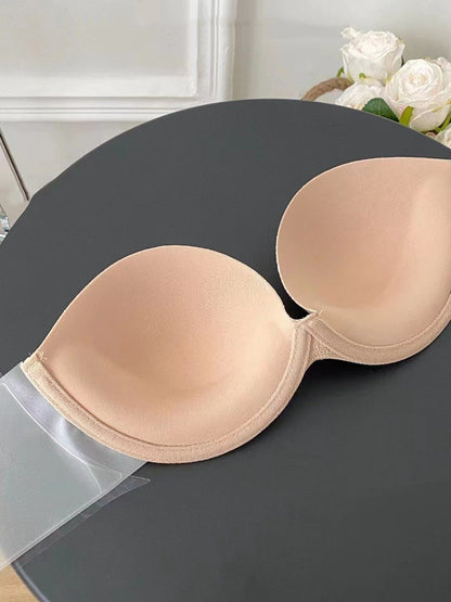 Strapless Back Chest Paste Back Push Up Invisible Non-slip Bra