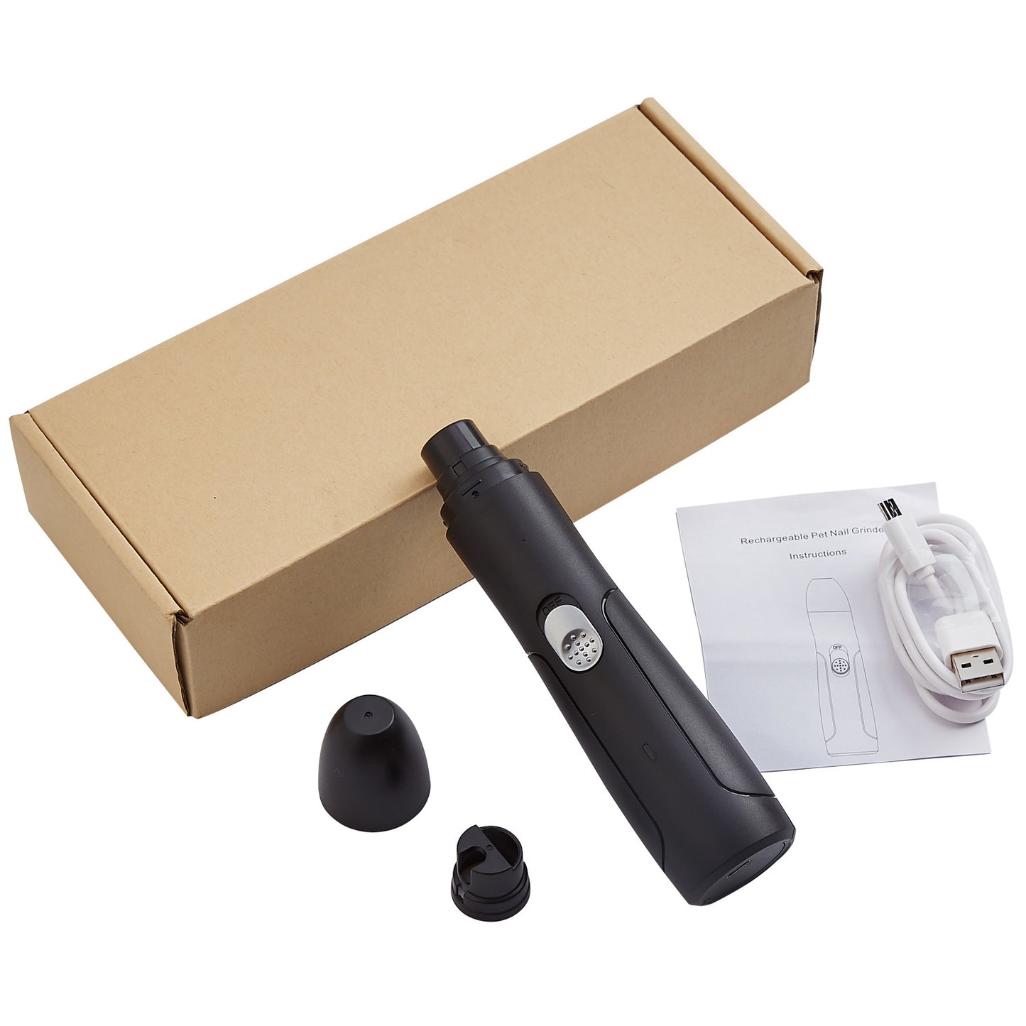 Rechargeable USB Pet Automatic Dog Nail Grinder