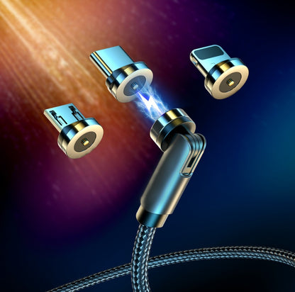 Fast Charging 540 Rotate Micro Magnetic Cable (Magnet Charger)