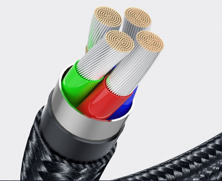 Fast Charging 540 Rotate Micro Magnetic Cable (Magnet Charger)