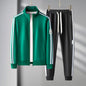 Men's Sport Cardigan Zipper Two-piece (Set)
