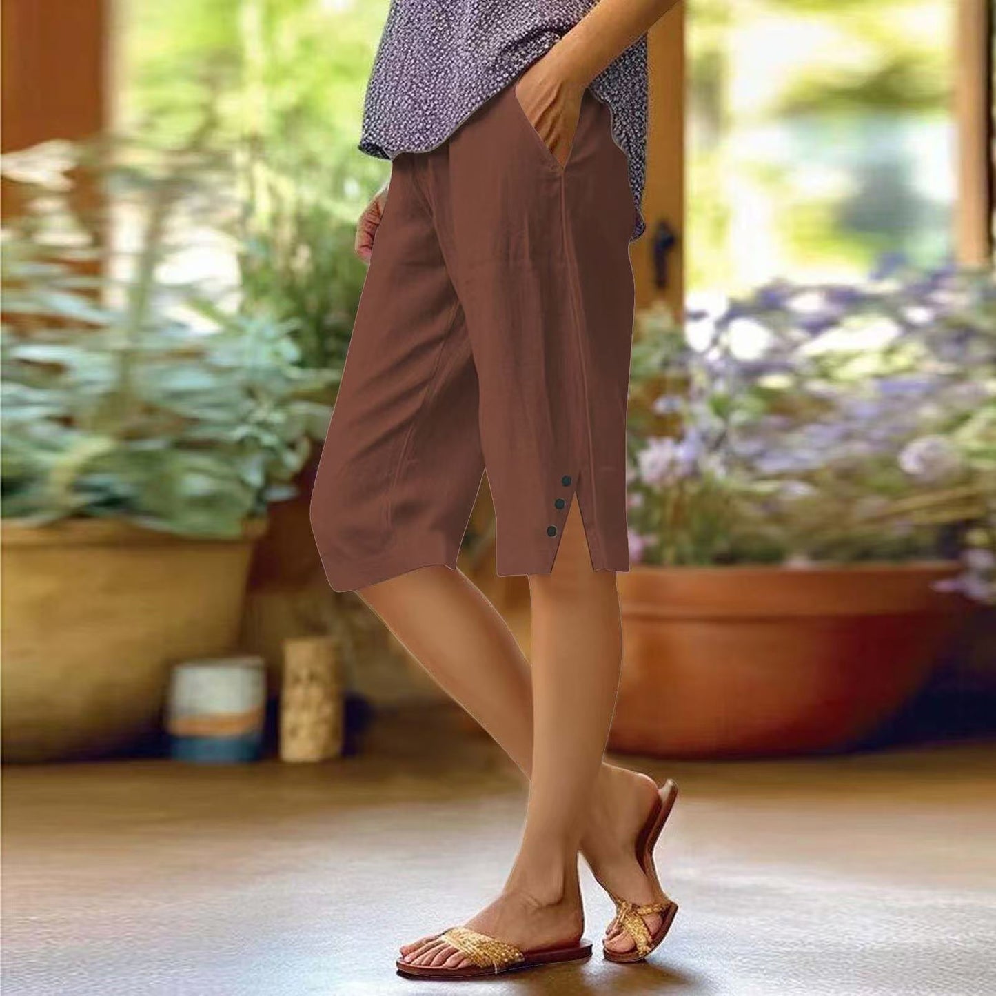 New Ladies Pants With Pockets