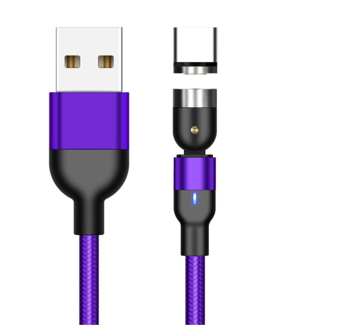 Fast Charging 540 Rotate Micro Magnetic Cable (Magnet Charger)