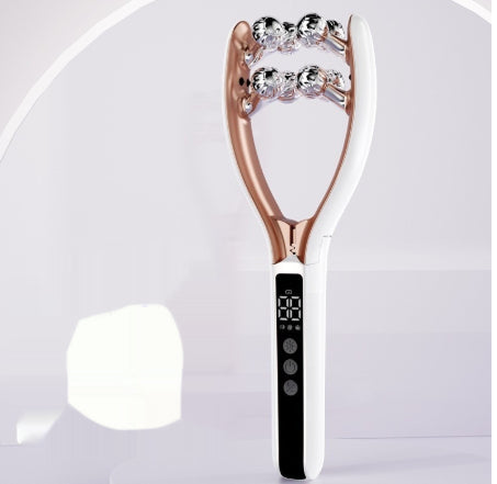 Home V-Roller EMS Microcurrent Electric Smart Dual-Wave Massager Face Slimming Roller