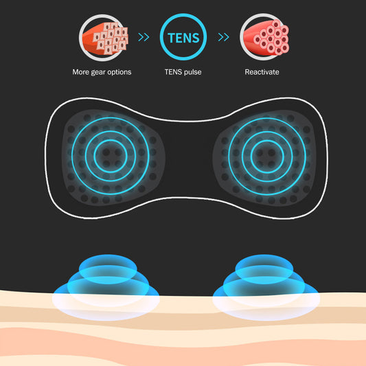 High Quality Mini Wireless Electric Neck Massager  Pain Relief  (USB)