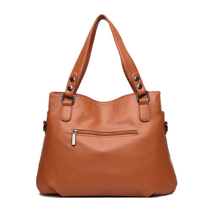 Ladies Retro Tassel Zipper Suede Purse Bag