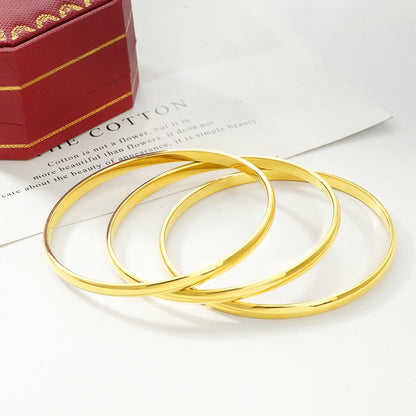 Simple Glossy Ancient Style Bracelet Fashion