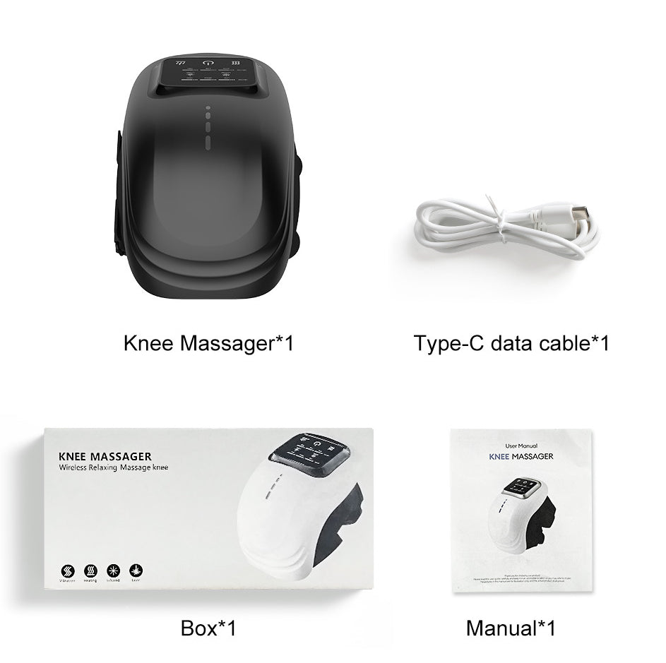 Rechargeable Pain Relief Infrared Laser Vibration Knee Massager