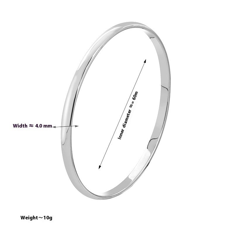 Simple Glossy Ancient Style Bracelet Fashion