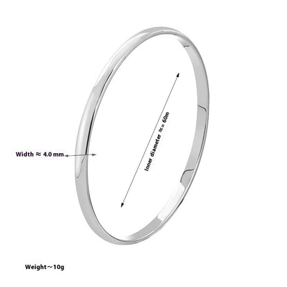 Simple Glossy Ancient Style Bracelet Fashion