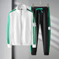 Men's Sport Cardigan Zipper Two-piece (Set)