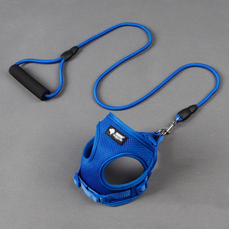 Dog leash collar