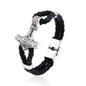 European  Fashion Titanium Soft Leather Bracelet