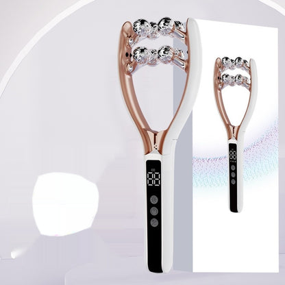Home V-Roller EMS Microcurrent Electric Smart Dual-Wave Massager Face Slimming Roller
