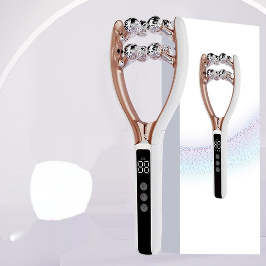 Home V-Roller EMS Microcurrent Electric Smart Dual-Wave Massager Face Slimming Roller