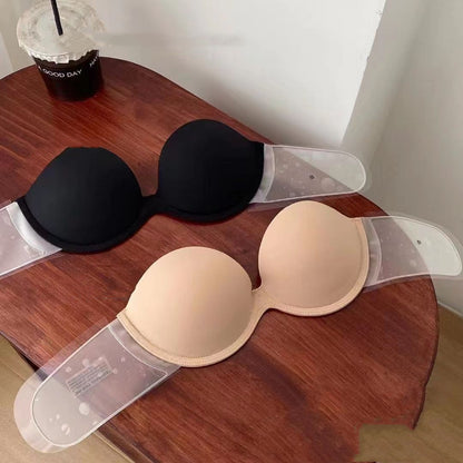 Strapless Back Chest Paste Back Push Up Invisible Non-slip Bra