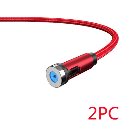 Fast Charging 540 Rotate Micro Magnetic Cable (Magnet Charger)