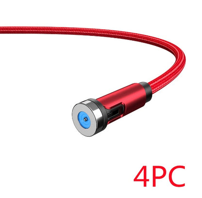 Fast Charging 540 Rotate Micro Magnetic Cable (Magnet Charger)