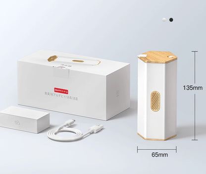 Odor removal vehicle air purifier