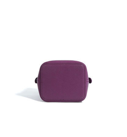 Cowhide Bucket Purse Bag For Ladies (Leather )