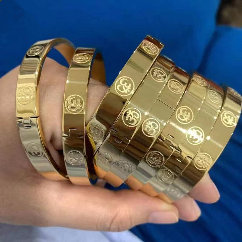 Seed Bracelet Men's Titanium Steel Bracelet