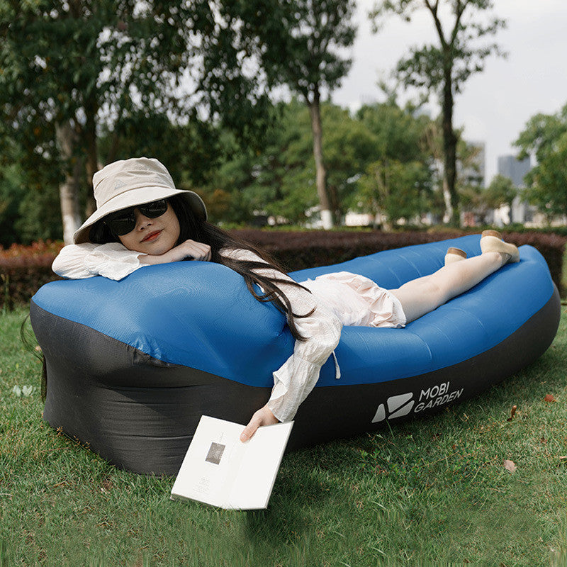 Portable Lazy Inflatable Bed For Outdoor