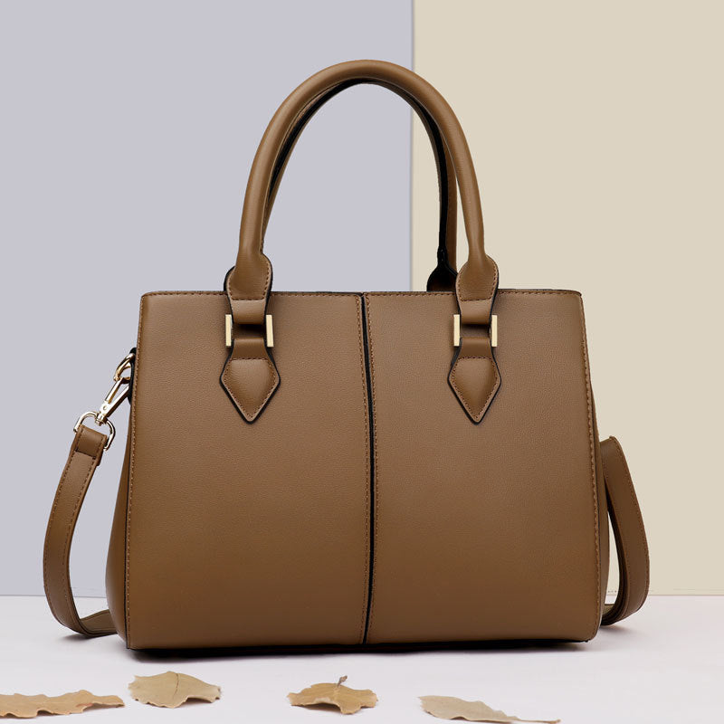 Ladies Soft Leather Crossbody Purse Bag