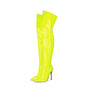 High-heeled Pointed-toe Over-the-knee Plus-size Ladies Boots