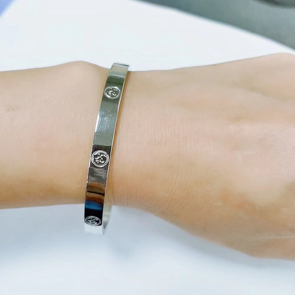 Seed Bracelet Men's Titanium Steel Bracelet