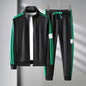 Men's Sport Cardigan Zipper Two-piece (Set)