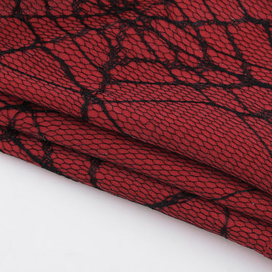 Dark Style Ladies Elegant Leather Splicing Sling Vest