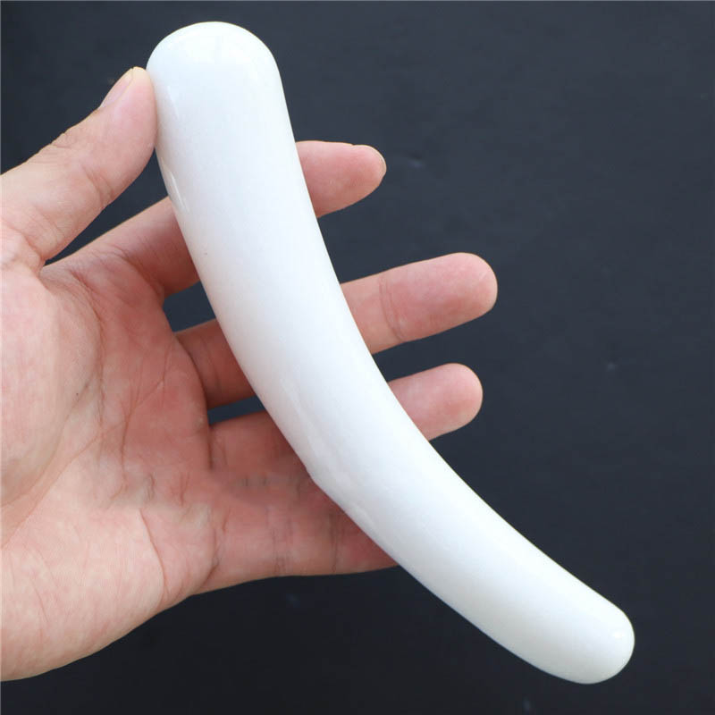 Natural Stone White Marble 18cm Tool