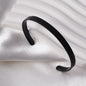Stainless Steel Rune Bracelet (Simple Style)
