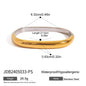 Simple Irregular Titanium Steel Bracelet For Women