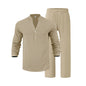 Mens Loose-Fit Long-sleeved Suit