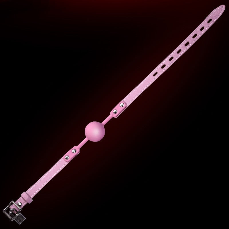 Silicone Solid Mouth Ball Toy