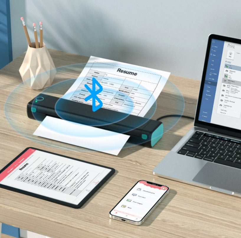 Small Mini Homework Paper Ink-free Office - A4 (Portable)