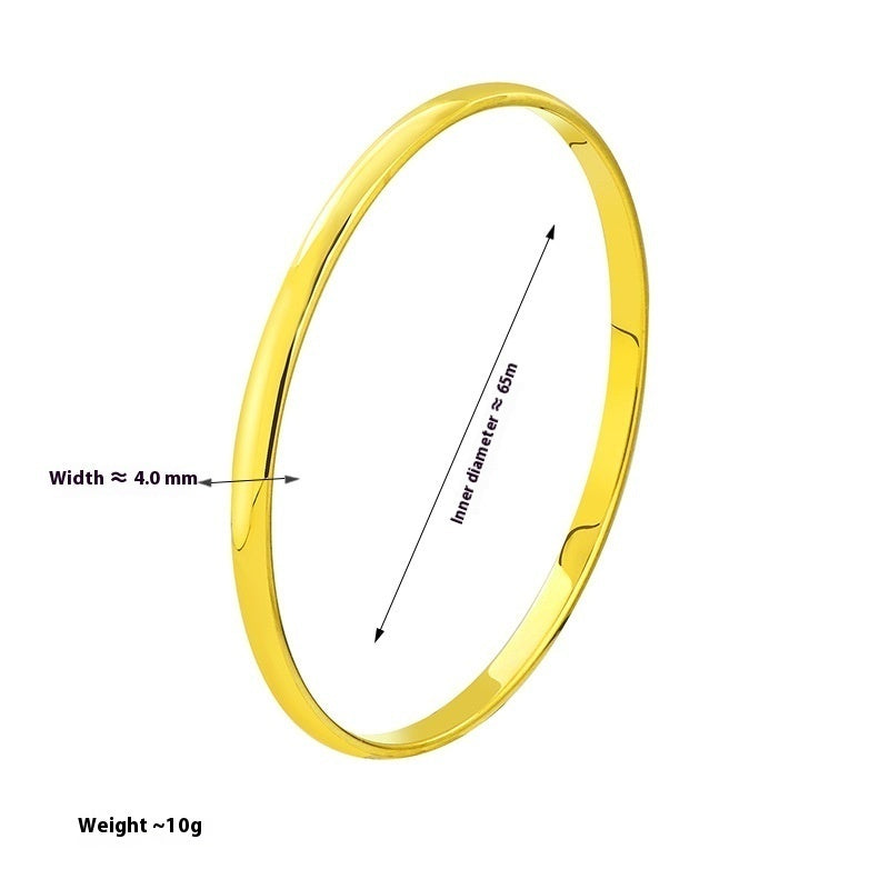 Simple Glossy Ancient Style Bracelet Fashion