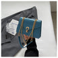 Crocodile-Print Chain Crossbody Purse Bag For Ladies